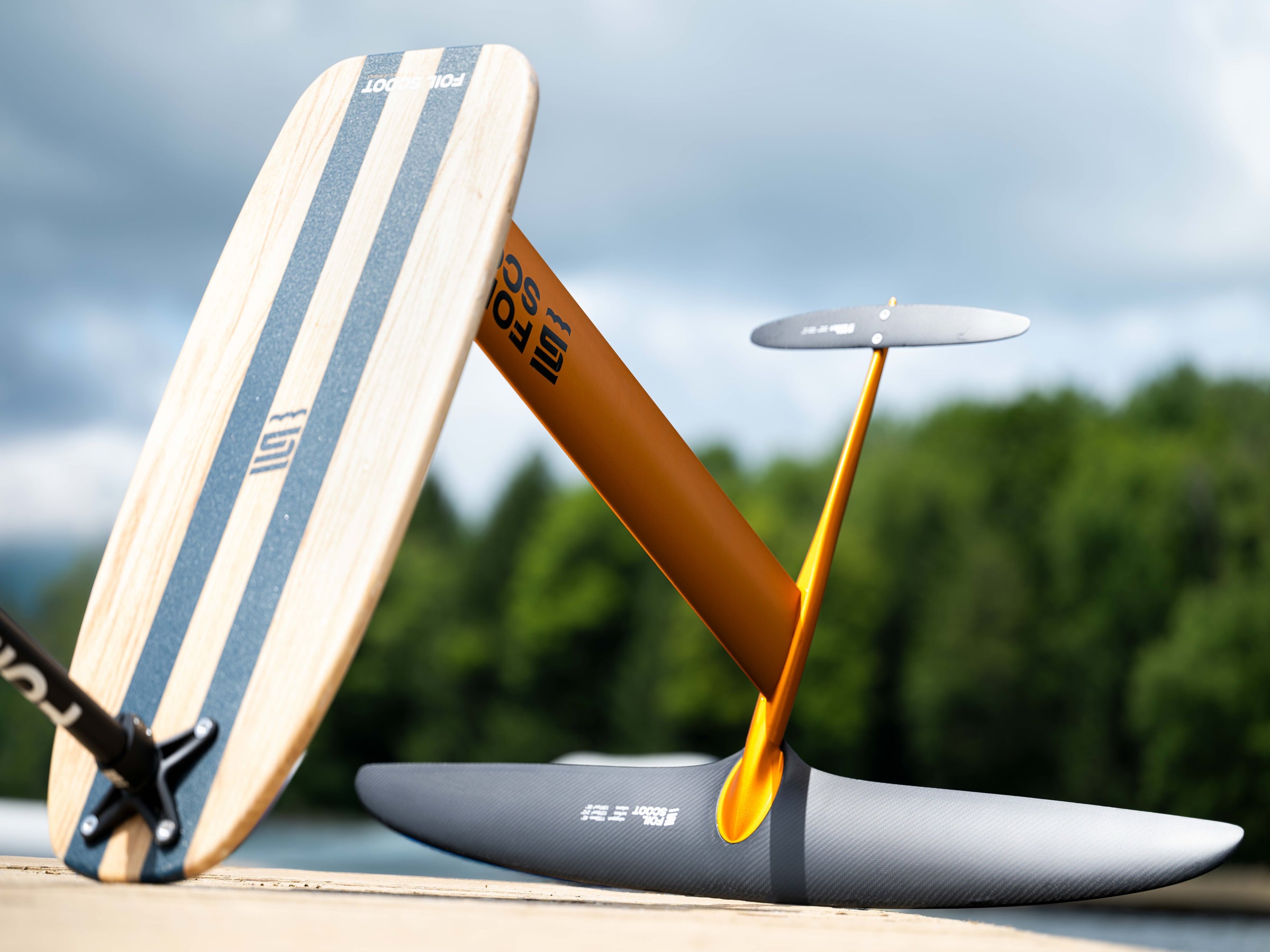A high-performance foil kit made for longer glide.